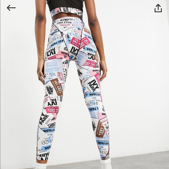 Adidas x IVY PARK Ski Tag Leggings - Picture 7 of 8